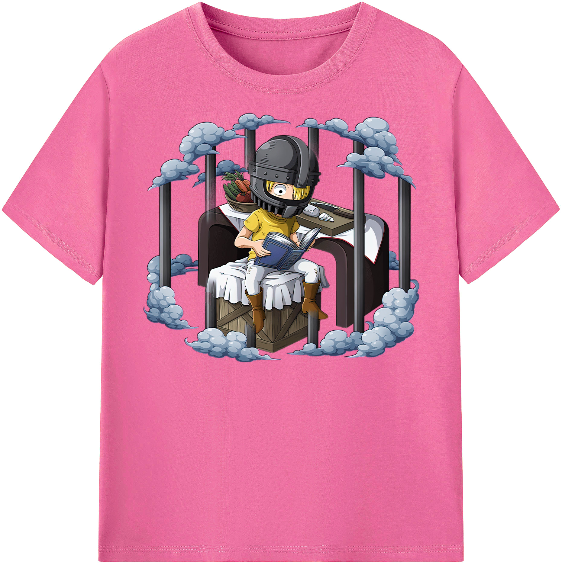 （画像用） ワンピース サンジ ONE PIECE Sanji レディースカジュアルプリントTシャツ（綿100％）